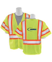 Image of Class 3 5-Point Mesh Break-Away Safety Vest
