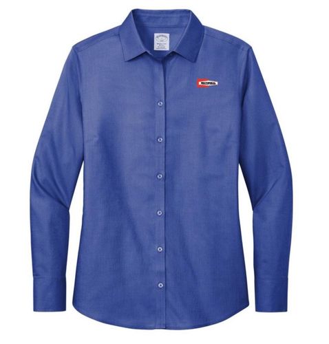 Brooks Brothers Women's Wrinkle-Free Stretch Nailhead Shirt  image thumbnail