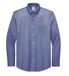 Image of Brooks Brothers Wrinkle-Free Stretch Pinpoint Shirt 