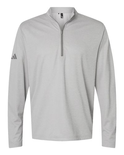 Adidas Men's Space Dyed Quarter-Zip Pullover image thumbnail