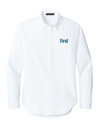 Image of Mercer+Mettle® Women’s Long Sleeve Modern Oxford Shirt