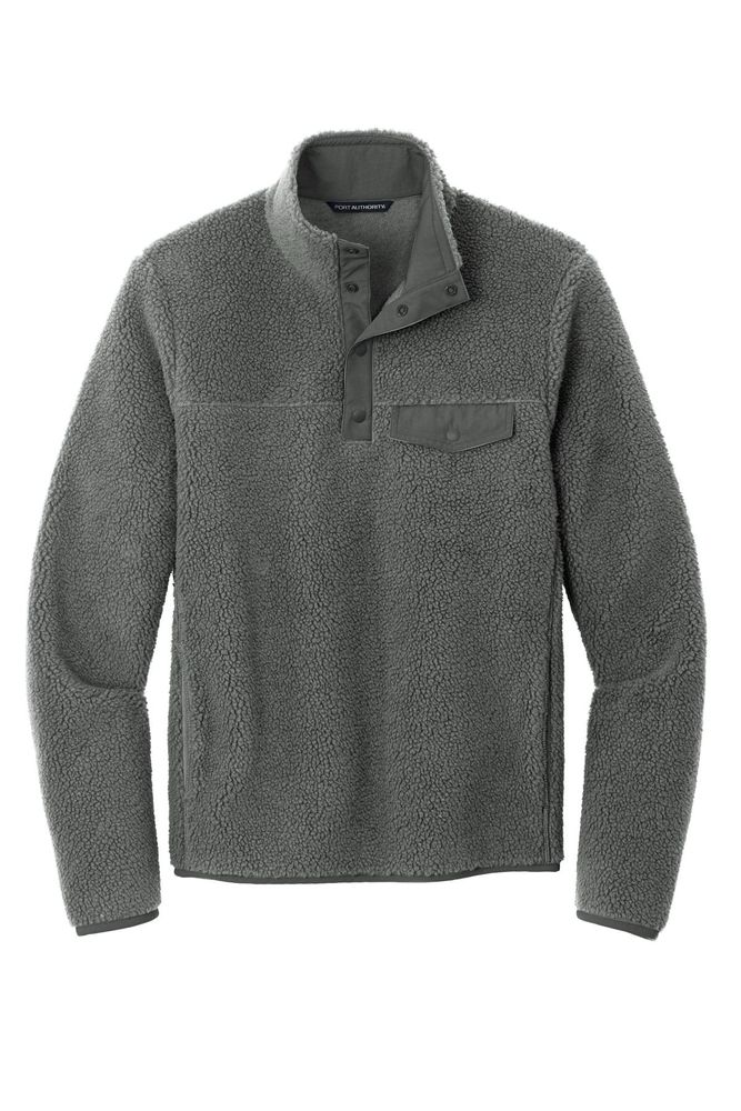 Port Authority Camp Fleece Snap Pullover F140 primary image