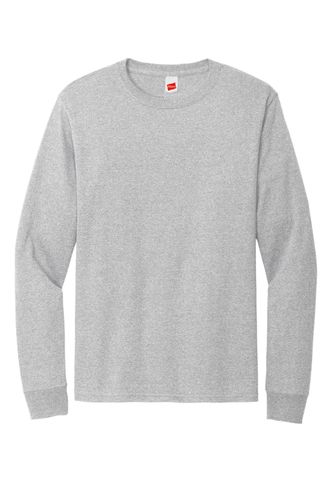 Hanes Essential-T 100% Cotton Long Sleeve T-Shirt 5286 image thumbnail Hanes Essential-T 100% Cotton Long Sleeve T-Shirt 5286 image thumbnail
