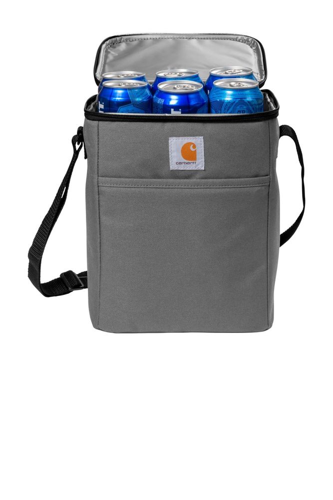 Carhartt Vertical 12-Can Cooler. CT89032822 Memphis Stone primary image