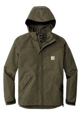Image of Carhartt Storm Defender Shoreline Jacket CT104670 Memphis Stone