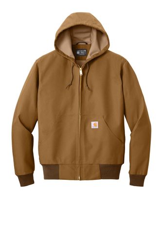 Carhartt Thermal-Lined Duck Active Jac. CT106678 Memphis Stone image thumbnail