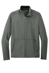 Image of Port Authority Accord Stretch Fleece Full-Zip K595 Memphis Stone