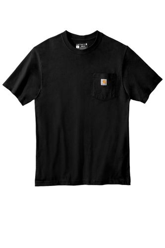 Carhartt Tall Workwear Pocket Short Sleeve T-Shirt. CTTK87 Memphis Stone image thumbnail