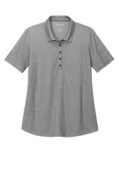 Image of Port Authority Ladies Fine Pique Blend Polo LK830 Memphis Stone