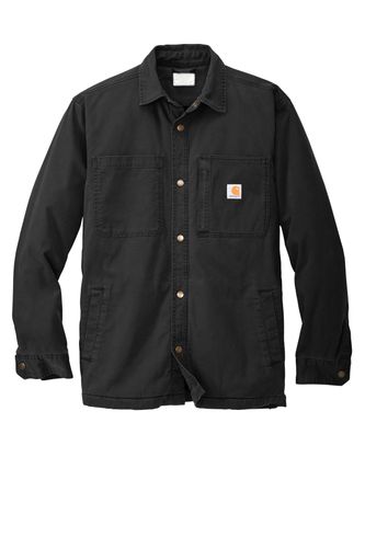 Carhartt Rugged Flex Fleece-Lined Shirt Jac CT105532 Memphis Stone image thumbnail
