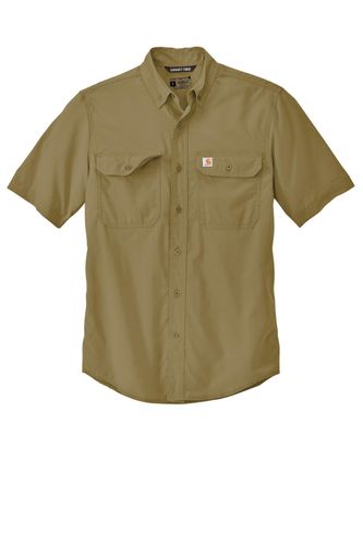 Carhartt Force Solid Short Sleeve Shirt CT105292 Memphis Stone image thumbnail
