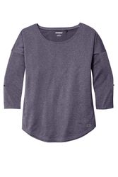 Image of OGIO Women's Gravitate Scoop 3/4-Sleeve . LOG141 Memphis Stone