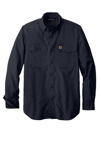 Carhartt Force Solid Long Sleeve Shirt CT105291 Memphis Stone image thumbnail