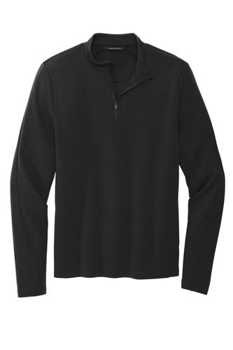 MERCER+METTLE Stretch 1/4-Zip Pullover MM3010 Memphis Stone image thumbnail