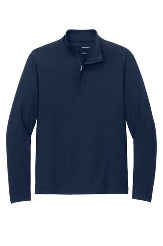 Port Authority Fairway Stretch 1/4-Zip K829 Memphis Stone image thumbnail