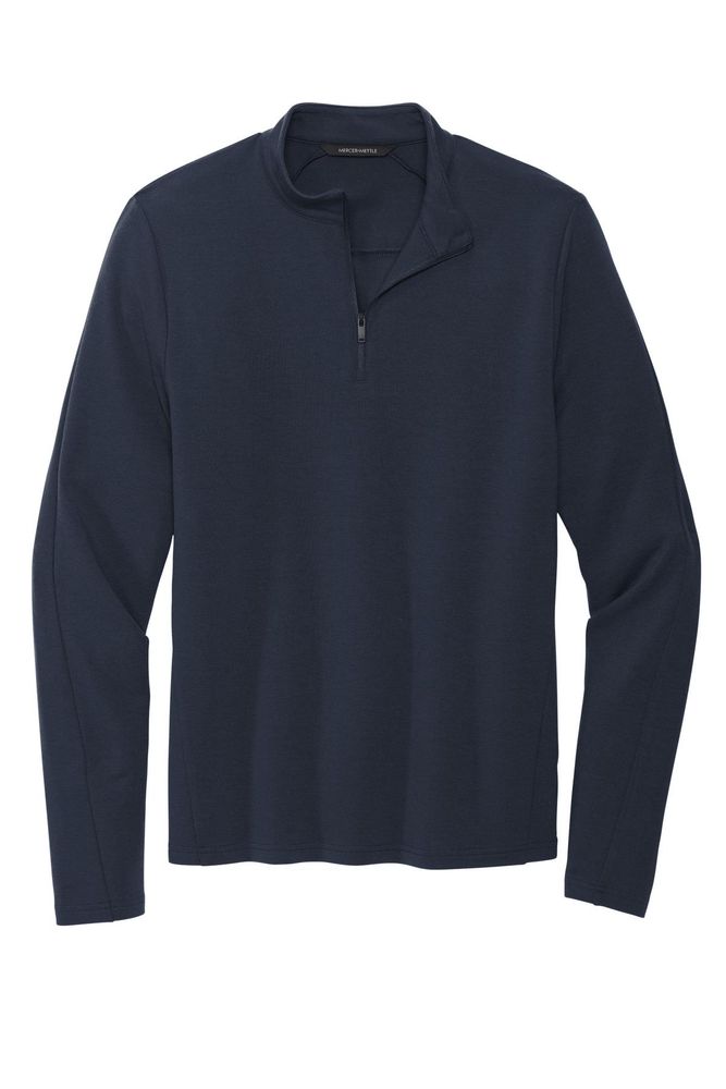 MERCER+METTLE Stretch 1/4-Zip Pullover MM3010 Memphis Stone primary image