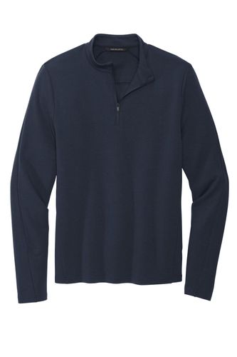MERCER+METTLE Stretch 1/4-Zip Pullover MM3010 Memphis Stone image thumbnail