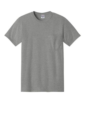 JERZEES - Dri-Power 50/50 Cotton/Poly Pocket T-Shirt. 29MP image thumbnail