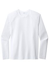 Image of Sport-Tek PosiCharge Long Sleeve Tri-Blend Wicking Raglan Tee ST400LS