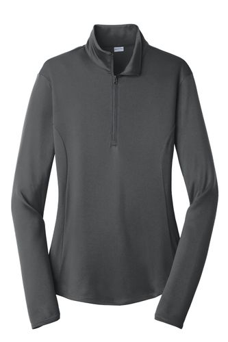 Sport-Tek Women's PosiCharge Competitor 1/4-Zip Pullover. LST357 Memphis Stone image thumbnail