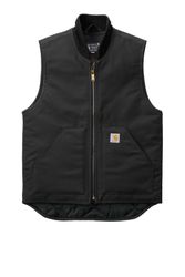 Image of Carhartt Duck Vest. CT106676 D&B