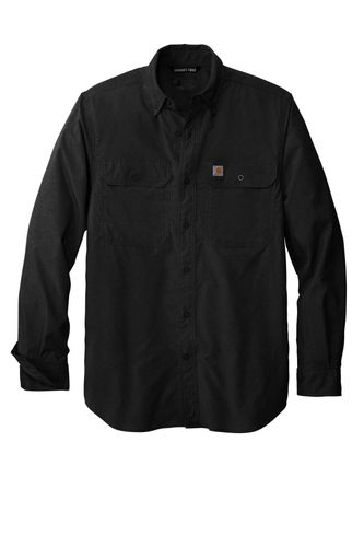 Carhartt Force Solid Long Sleeve Shirt CT105291 D&B image thumbnail