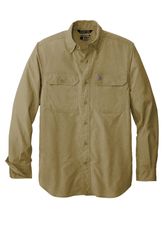 Image of Carhartt Force Solid Long Sleeve Shirt CT105291 D&B
