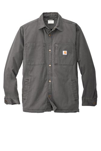 Carhartt Rugged Flex Fleece-Lined Shirt Jac CT105532 D&B image thumbnail