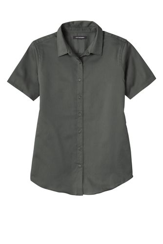 Port Authority Ladies Short Sleeve SuperPro React Twill Shirt. LW809 D&B image thumbnail