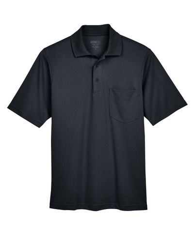 Ash City - Core 365 Men's Origin Performance Piqué Polo with Pocket D&B image thumbnail