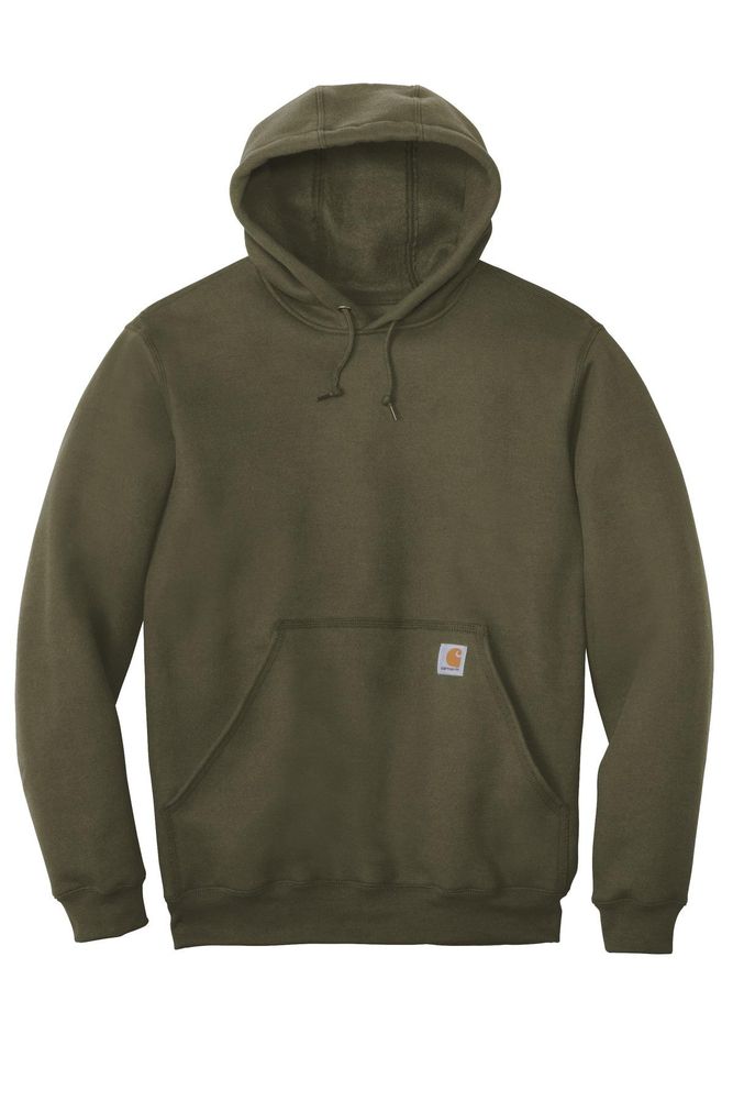 Carhartt Midweight Hooded Sweatshirt. CTK121 D&B primary image