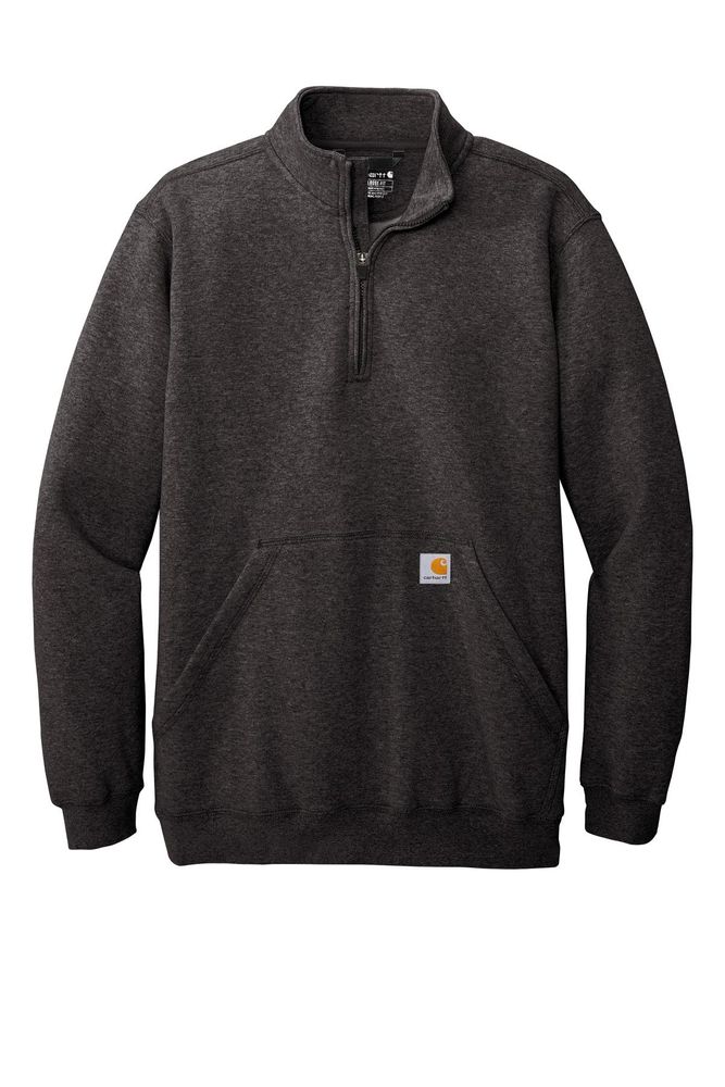 Carhartt Midweight 1/4-Zip Mock Neck Sweatshirt CT105294 D&B primary image