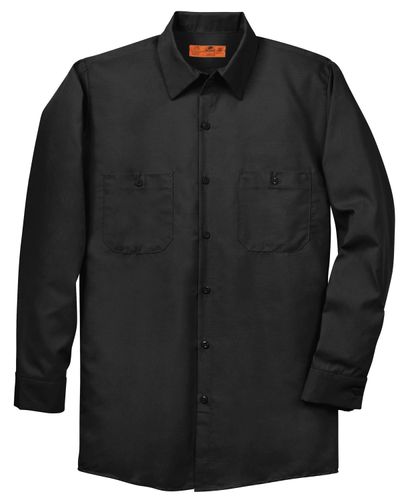 Red Kap Long Size, Long Sleeve Industrial Work Shirt. SP14LONG image thumbnail