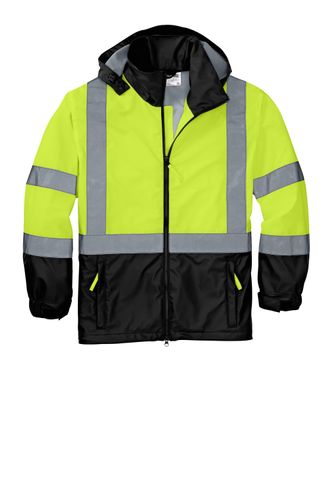 CornerStone - ANSI 107 Class 3 Safety Windbreaker. CSJ25 image thumbnail