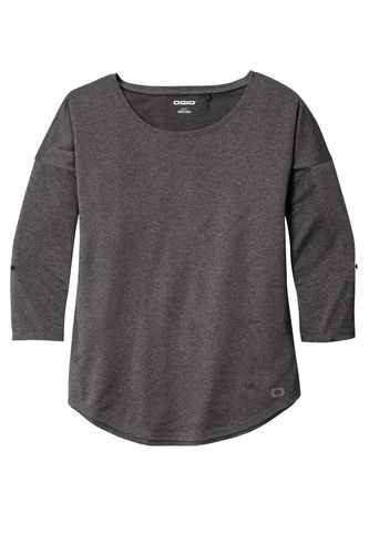 OGIO Women's Gravitate Scoop 3/4-Sleeve . LOG141 image thumbnail