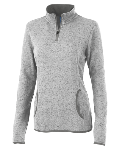 Women's Heathered Fleece Pullover image thumbnail