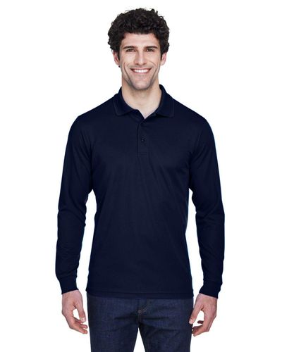 Men's Pinnacle Performance Long-Sleeve Piqué Polo image thumbnail