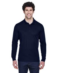 Image of Men's Pinnacle Performance Long-Sleeve Piqué Polo