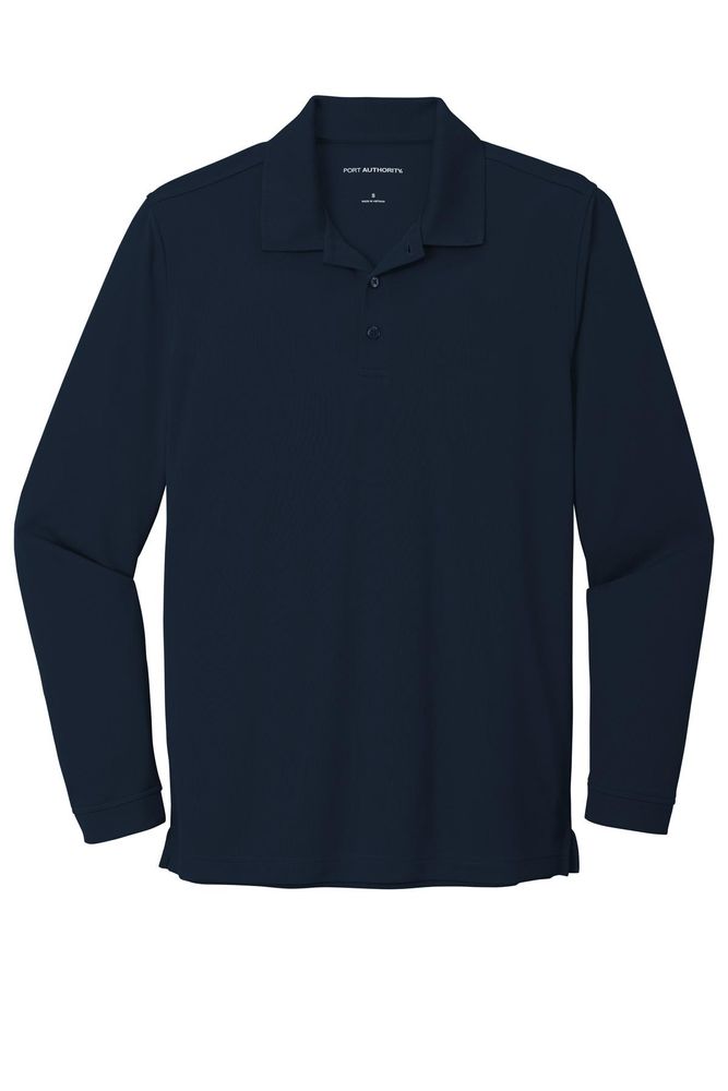 Port Authority Dry Zone UV Micro-Mesh Long Sleeve Polo K110LS primary image