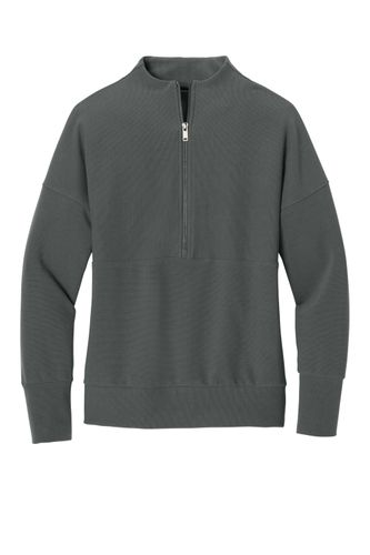 Mercer+Mettle Women's Linear Texture 1/4-Zip MM3041 image thumbnail