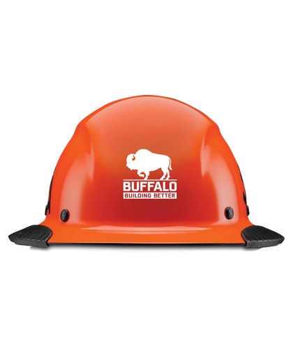 Buffalo Construction DAX Fifty 50 Carbon Fiber Full Brim Hardhat image thumbnail