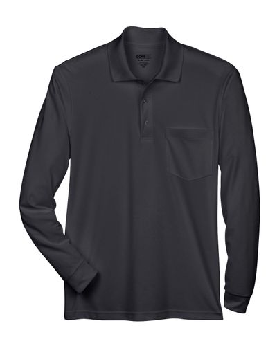 Adult Pinnacle Performance Long-Sleeve Piqué Polo with Pocket image thumbnail