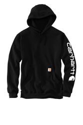 Image of Carhartt Midweight Hooded Logo Sweatshirt CTK288