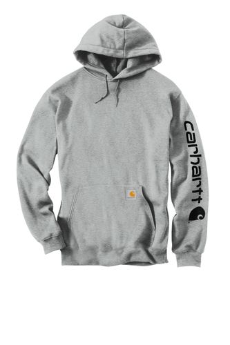 Carhartt Midweight Hooded Logo Sweatshirt CTK288 image thumbnail