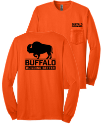 Image of Long Sleeve Pocket Safety Shirt