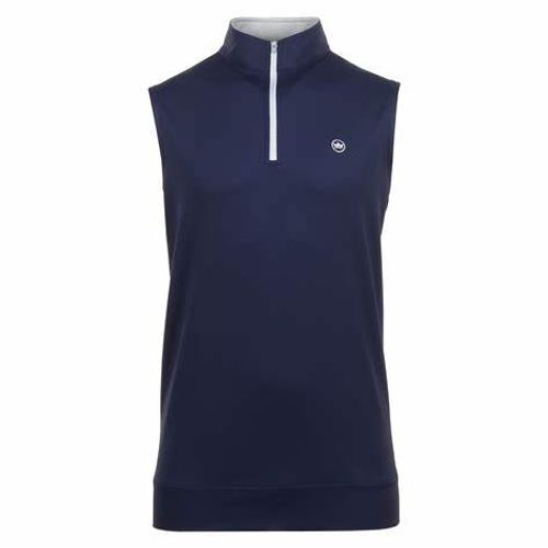 Galway Stretch Loop Terry Quarter-Zip Vest image thumbnail