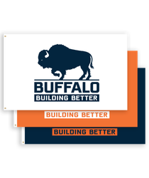 Image of Buffalo Construction Flag
