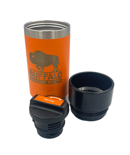 Buffalo Construction YETI 12 oz HotShot Bottle w/ HotShot Cap image thumbnail
