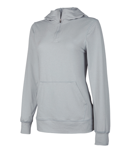 Women's Pulse Performance Quarter Zip Hoodie image thumbnail