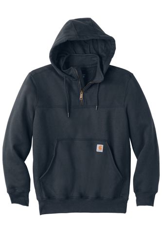 Carhartt Rain Defender Paxton Heavyweight Hooded Zip Mock Sweatshirt. CT100617 image thumbnail